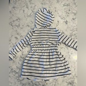 Old Navy Terry Zip Up Long Sleeve Hooded Swim Cover Up with Pockets